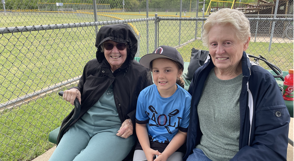 3 Generations of Ball Players!